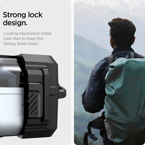 Spigen Galaxy Buds 3 Pro / 3 Case – Lock Fit